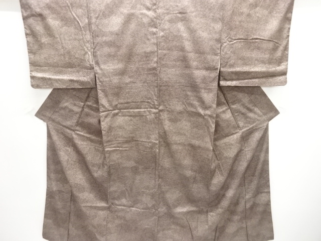 JAPANESE KIMONO / ANTIQUE KIMONO / TAISHO ROMAN STYLE / SILK / FLORAL PLANTS